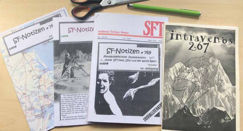 Fanzine-Austausch; hier: Intravenös & SF-Notizen
